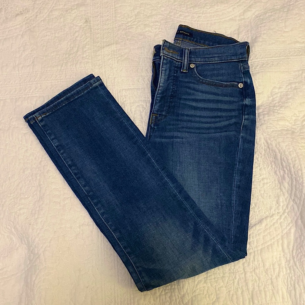 Lucky Brand High-Rise, Straight-Leg Jeans
